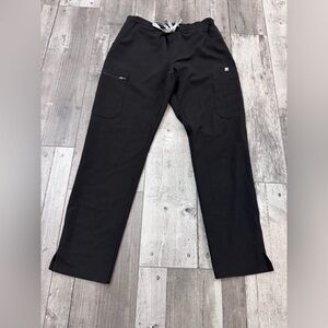 FIGS Yola High Rise Skinny Scrub Pants Black TW2000P Women’s Small